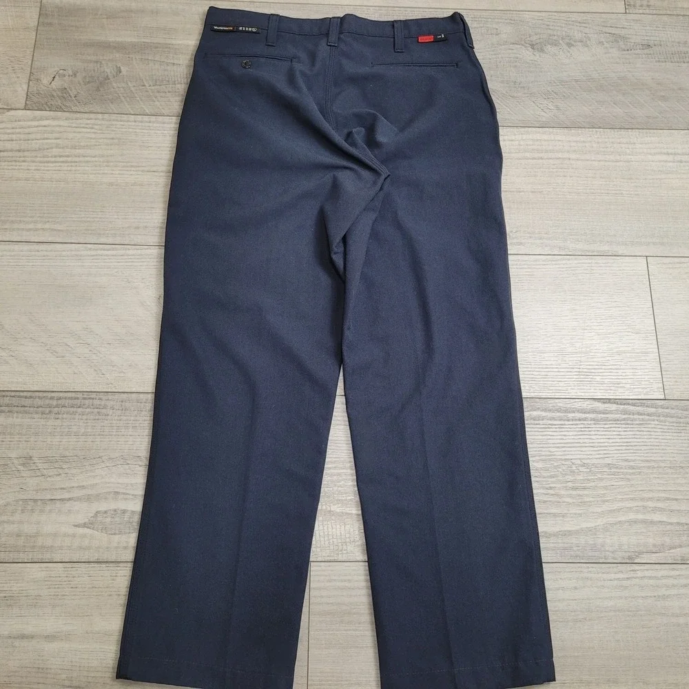 🔥Workrite FR Pants Mens 35x31 Navy Nomex‎ Flame Resistant Work CAT 1 NFPA 2112